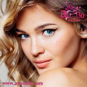 هماهنگی آرایش صورت با رنگ مو