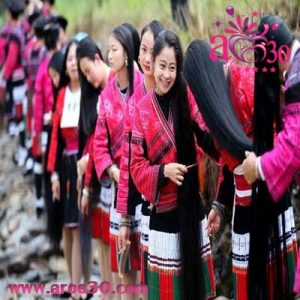 زنانی با بلندترین موهای سر جهان