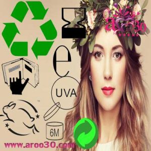 معنای علائم روی محصولات آرایشی