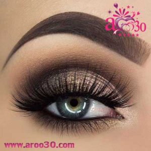 میکاپ اسموکی و جذابیت خیره کننده در چشم‌ها