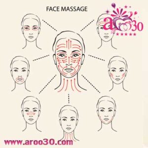 آموزش ماساژ صورت برای جوانسازی پوست