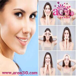 آموزش ماساژ صورت برای جوانسازی پوست